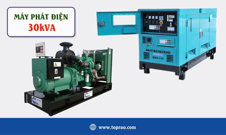 Máy phát điện 30kva 