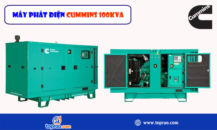 Máy phát điện Cummins 100kva