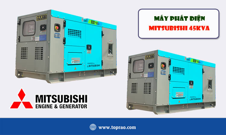 Máy phát điện Mitsubishi 45kva 