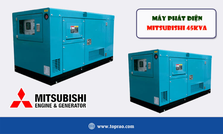 Máy phát điện Mitsubishi 45kva 
